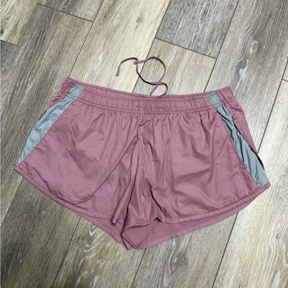 GAP Women's Pink and Gray Athletic Shorts